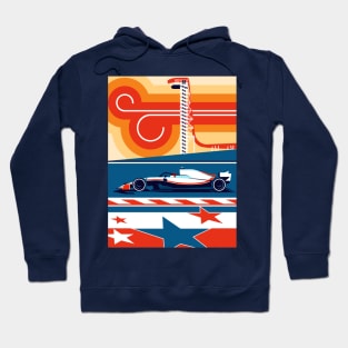 Formula Race Car in Austin Hoodie